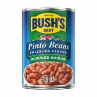 Bush's Reduced Sodium Pinto Beans 16 oz Perspective: Main