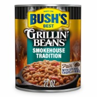 Bush's Smokehouse Tradition Grillin' Beans 22 oz Perspective: Main