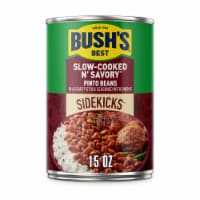 Bush's Sidekicks Slow-Cooked N' Savory Pinto Beans 15 oz Perspective: Main