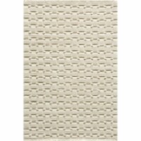 Momeni Metro Woven Pattern Area Rug - Ivory Perspective: Main