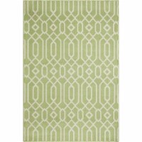 Momeni Baja 5'3 X 7'6 Transitional Rug in Green