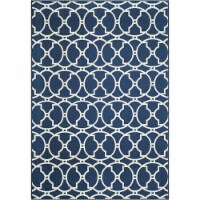 Momeni Baja 2'3 X 4'6 Transitional Rug in Navy