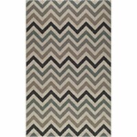 Momeni Baja Chevron Accent Rug - Sage