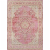Momeni ISABEISA-1PNK2030 Isabella Machine Made 100 Percent Polyester Rectangle Rug, Pink - 2 Perspective: Main