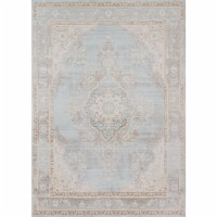 Momeni ISABEISA-1BLU2780 Isabella Machine Made 100 Percent Polyester Rug, Blue - 2 ft. 7 in. Perspective: Main