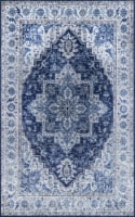 Momeni Karachi KAR-8 Blue 2' X 3' Rug Perspective: Main