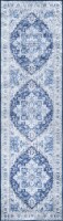 Momeni Karachi Accent Rug Runner- Blue