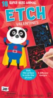 Mello Smello Super Hero Animal Etch Valentine Kit Perspective: Main