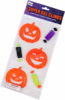Mello Smello Pumpkin and Candy Super Gel Clings - Orange Perspective: Main