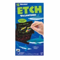 Mello Smello Shark Etch Valentine Card Kit Perspective: Main
