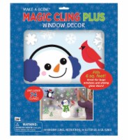 Mello Smello Snowman Deluxe Magic Cling Set Perspective: Main