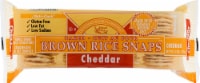 Edward & Sons Cheddar Brown Rice Snaps Perspective: Main