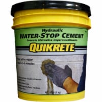 Quikrete 1126-20 Hydraulic Water-Stop Cement 20LB Pail