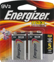 Energizer Max 9 Volt Batteries Perspective: Main