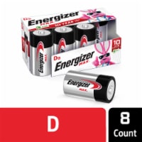Energizer Max Alkaline D Batteries - 8 Pack Perspective: Main