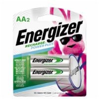Energizer Rechargeable AA Batteries (2 Pack) Double A Batteries