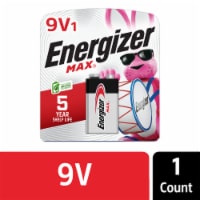 Energizer Max Alkaline 9V Battery Perspective: Main