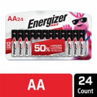 Energizer MAX AA Batteries (24 Pack) Double A Alkaline Batteries