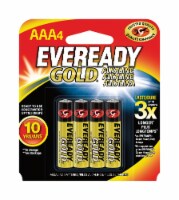 Eveready Gold® AAA Alkaline Batteries Perspective: Main