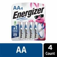 Energizer Ultimate Lithium AA Batteries - 4 Pack