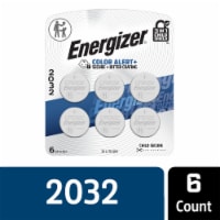 Energizer 2032 Batteries (6 Pack) 3V Lithium Coin Batteries
