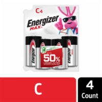 Energizer MAX C Batteries (4 Pack) C Cell Alkaline Batteries
