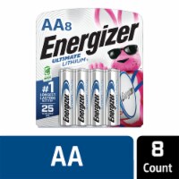 Energizer Ultimate Lithium AA Batteries - 8 Pack