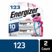 Energizer 123 Lithium Batteries (2 Pack) 3V Photo Batteries
