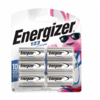 Energizer 123 Lithium Batteries (6 Pack) 3V Photo Batteries