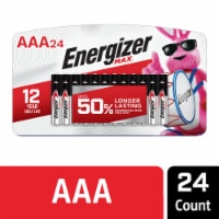 Energizer Max Alkaline AAA Batteries - 24 Pack Perspective: Main