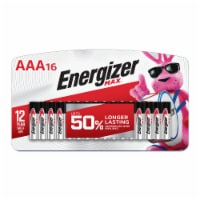 Energizer MAX AAA Batteries 16 Pack, Triple A Alkaline Batteries Perspective: Main