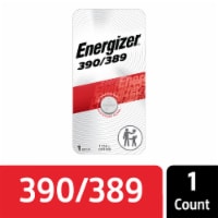 Energizer 389 Silver Oxide Button Battery, 1 Pack Perspective: Main