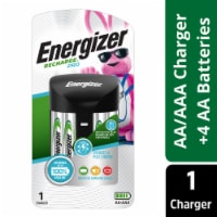 Energizer Recharge® Pro Charger for NiMH Rechargeable AAA and AA Batteries