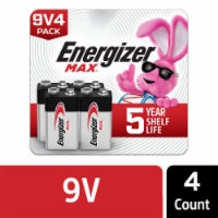 Energizer MAX 9V Batteries , 9 Volt Alkaline Batteries Perspective: Main