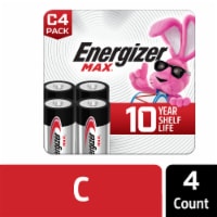 Energizer MAX C Batteries , C Cell Alkaline Batteries Perspective: Main