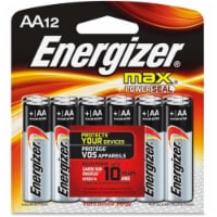 Energizer Max Premium AA Alkaline Batteries 12 pk Carded Perspective: Main