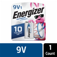 Energizer Ultimate Lithium 9V Batteries , Lithium 9 Volt Batteries Perspective: Main