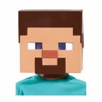 Morris Minecraft Steve Vacuform Mask Costume