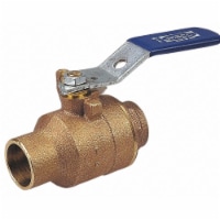 Nibco Bronze Ball Valve,Sweat,1/2 in S58570 1/2