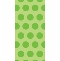 James Paul Products Candy Loot Bags - Fresh Lime Dots Perspective: Main