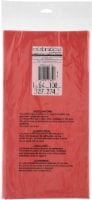 James Paul Products Plastic Tablecloth - Red Perspective: Main