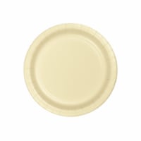Touch of Color Creative Converting Ivory Paper Plates Perspective: Main