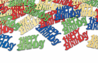 Creative Converting Happy Birthday Confetti Perspective: Main