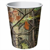 Creative Converting 375676 Hunting Camo - Cups, Hot & Cold 9 Oz. - Case of 96