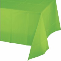 Celebrations Plastic Tablecloth - Green Perspective: Main