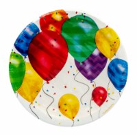 Creative Converting Balloon Blast Lunch Plate Perspective: Main