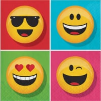 Creative Converting Show Your Emojions Lunch Napkin Perspective: Main