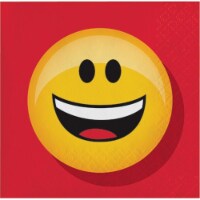 Creative Converting Show Your Emojions Beverage Napkin Perspective: Main