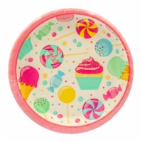 Hoffmaster Group Candy Bouquet Luncheon Plate Perspective: Main