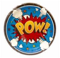 Hoffmaster Group Superhero Slogans Luncheon Plate
